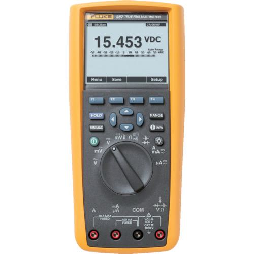 ■FLUKE デジタル・マルチメーター 真の実効値トレンド・キャプチャー付〔品番:287〕【7657412:0】[店頭受取不可]