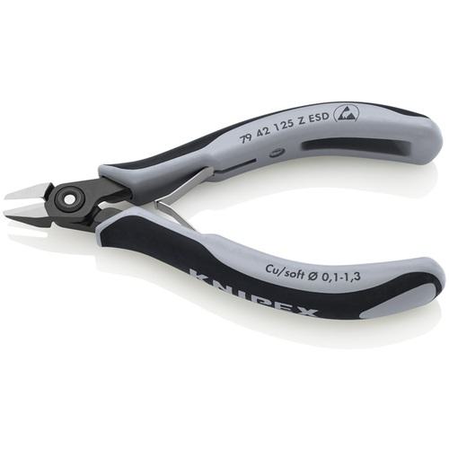 ■KNIPEX ESD精密エレクトロニッパー 125mm〔品番:7942125ZESD〕【7666551:0】[店頭受取不可]_2