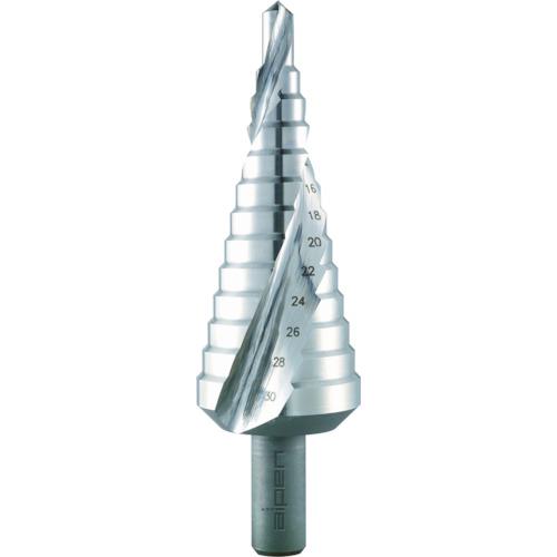 ■ALPEN 2枚刃スパイラルステップドリル 12mm コバルトハイス〔品番:72600412〕【7666268:0】[店頭受取不可]