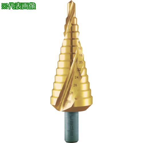 ■ALPEN 【売切廃番】2枚刃スパイラルステップドリル 37mm チタン〔品番:72800729〕【7666314:0】[店頭受取不可]