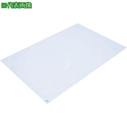■TRUSCO 粘着クリーンマット 600X1200MM ホワイト (10シート入)〔品番:CM601210W〕【7679289:0】[直送DS][店頭受取不可]