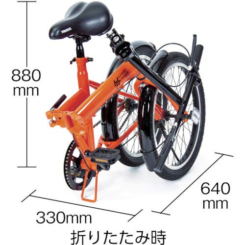 ■TRUSCO THR5520用 ノーパンクタイヤ 後輪〔品番:THR20TIRER〕【7680538:0】[店頭受取不可]_1