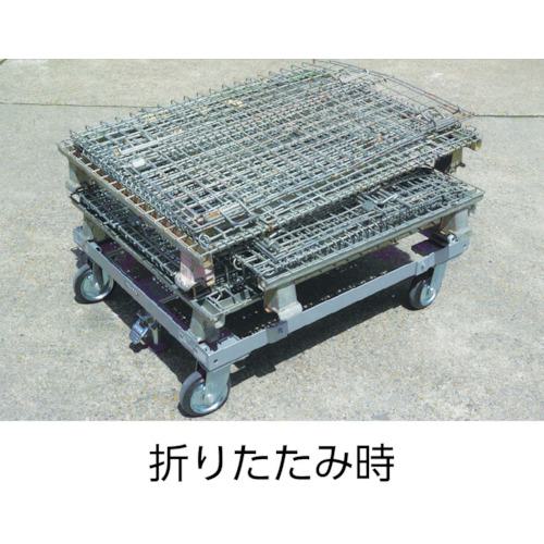 ■TRUSCO ネットパレットカー 1000X1200 S付〔品番:NC12S〕【7680619:0】[直送DS][店頭受取不可]_1
