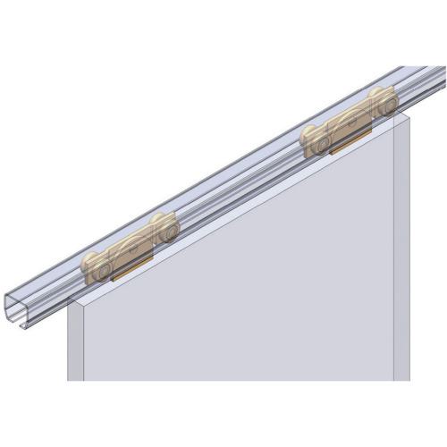 HELM ニコ 25号ドアハンガー用 ベアリング複車 ホイスト用 25HE-4WHB-H HELM ニコ 25号ドアハンガー用 ベアリング複車 溶接⁄25HE-4WHB-AY