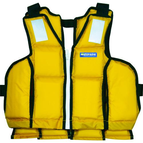 ■タニザワ 小型船舶用浮力補助具 黄〔品番:KB61Y〕【7731230:0】[店頭受取不可]