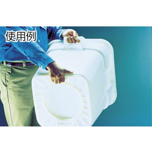 ■ERECTA スクエアブルートコンテナ 151.4L グレイ〔品番:353675〕【7785411:0】[直送DS][店頭受取不可]