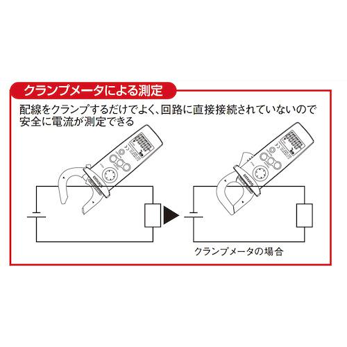 ■SANWA 真の実効値対応AC専用ミニクランプメータ〔品番:DCL11R〕【7795831:0】[店頭受取不可]_5