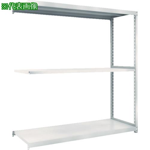 (送料別途)(直送品)TRUSCO スチールラック M1型抗菌塗装ボルトレス軽量棚900X320XH1800 4段 M1-6334