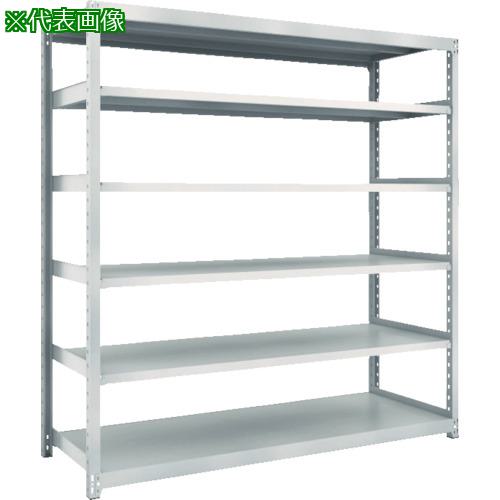 ■TRUSCO スチールラック M2型軽中量棚 下段開放型 1760X450XH1800 3段 単体 M2SB6643(1164836)[送料別途見積り][法人・事業所限定] CAINZ-DASHトラスコ中山 スチールラック Ｍ２型軽中量棚 下段開放型