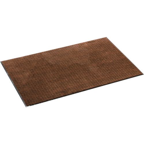 ■テラモト 雨天用マット ネオレインマット ブラウン 900×1500mm〔品番:MR0310464〕【7824301:0】[店頭受取不可]
