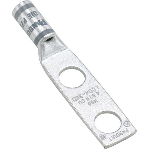 ■PANDUIT 銅製圧縮端子 標準バレル 2つ穴 (50個入)〔品番:LCD614BL〕【7851367:0】[店頭受取不可]