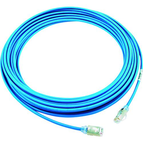 ■PANDUIT カテゴリ6A細径シールドパッチコード 10m 青〔品番:STP28X10MBU〕【7852274:0】[店頭受取不可]