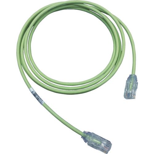 ■PANDUIT カテゴリ6細径パッチコード 15m パステルグリーン UTP28SP15MPG〔品番:UTP28SP15MPG〕【7853335:0】[店頭受取不可]