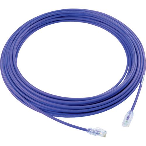 ■PANDUIT カテゴリ6A細径パッチコード 15m 紫 UTP28X15MVL〔品番:UTP28X15MVL〕【7853530:0】[店頭受取不可]
