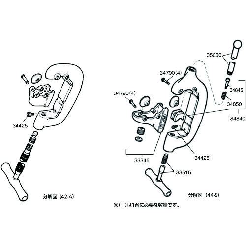 ■RIDGID 【売切廃番】C-508-X ハウジング F/44-S〔品番:33345〕【7882394:0】[店頭受取不可]_3