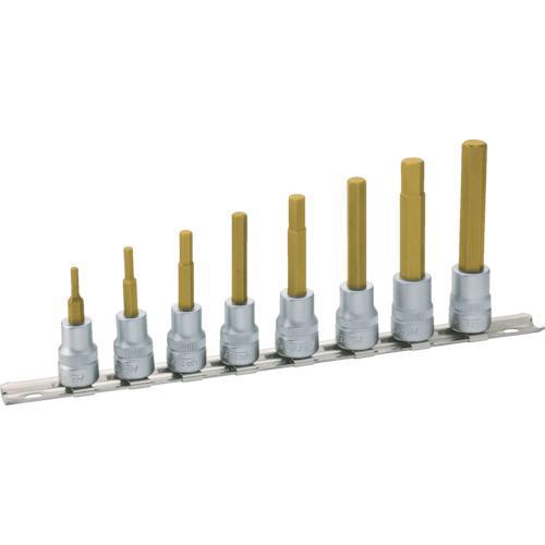 ■HAZET ヘキサゴンソケットセット(差込角9.5mm)〔品番:88018H〕【7903502:0】[店頭受取不可]