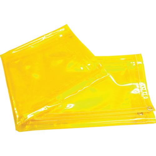 ■吉野 遮光用衝立用シート イエロー〔品番:YSSY4〕【7933860:0】[店頭受取不可]