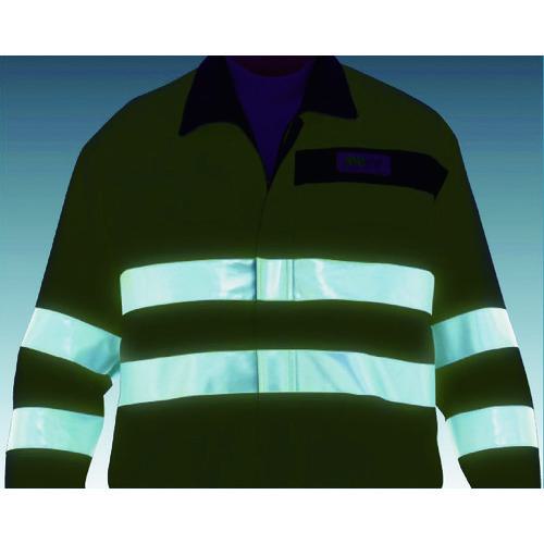 □ミドリ安全 高視認 ブルゾン イエロー LL〔品番:VE324UELL