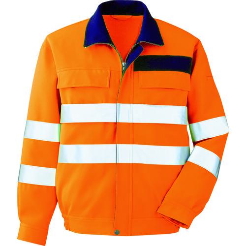 ■ミドリ安全 高視認 ブルゾン オレンジ S〔品番:VE325UES〕【7949693:0】[店頭受取不可]