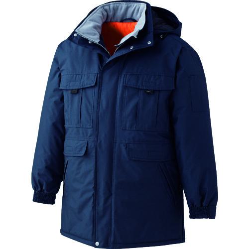 ■ミドリ安全 極寒 防水防寒コート ネイビー M〔品番:M4087UEM〕【7976976:0】[店頭受取不可]