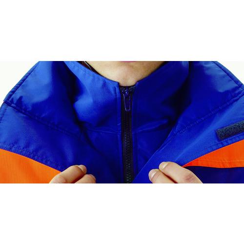 ■ミドリ安全 高視認性 防水帯電防止防寒コート イエロー 4L〔品番:SE1124UE4L〕【7978634:0】[店頭受取不可] □ミドリ安全 高視認性 防水帯電防止防寒コート イエロー 4L〔品番