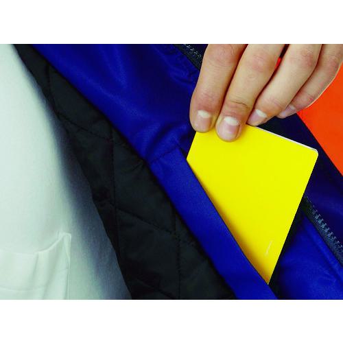 □ミドリ安全 高視認性 防水帯電防止防寒コート イエロー S〔品番