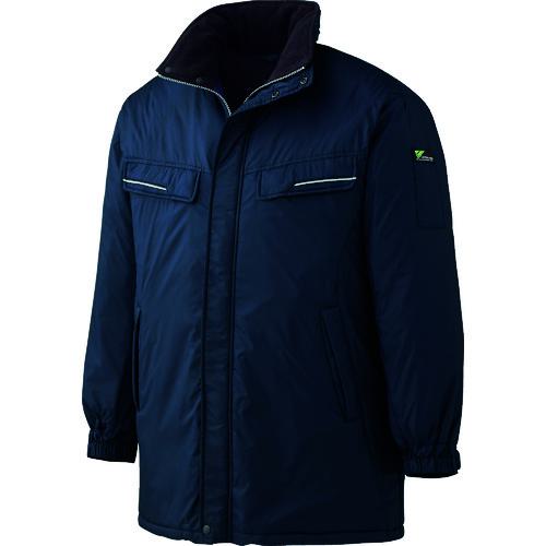 ■ミドリ安全 ベルデクセル 防寒コート ネイビー L〔品番:VE1017UEL〕【7979487:0】[店頭受取不可]