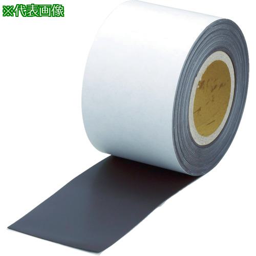 ■TRUSCO マグネットロール のり付 t1.0mmX巾50mmX10m〔品番:TMGN15010〕【7985274:0】[店頭受取不可]