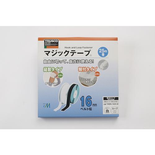 ■TRUSCO マジックテープ[[R下]] 糊付B側 16mm×25m 白〔品番:TMBN1625W〕【7992769:0】[店頭受取不可]_4