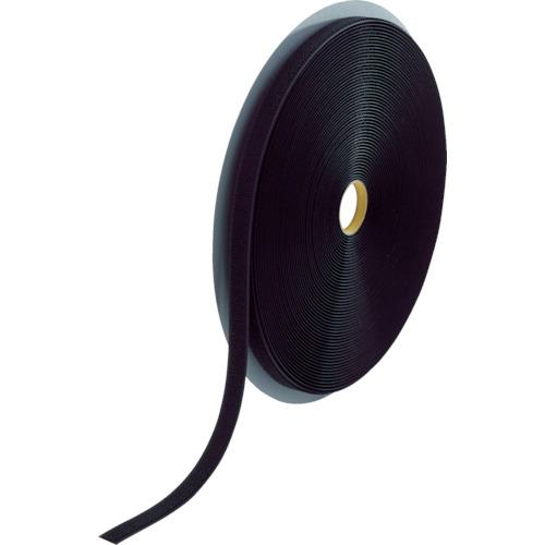 ■TRUSCO マジックテープ 縫製用B側 16mm×25m 黒〔品番:TMBH1625BK〕【7992718:0】[店頭受取不可]