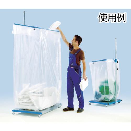 ■KAISER 【売切廃番】大型ごみ箱ホルダー 1000L〔品番:722591〕【7996217:0】[直送DS][店頭受取不可]