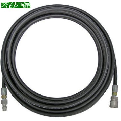 ■Asada 3/8高圧ホース 200V冷水・エンジン式用 30m ワンタッチカプラ〔品番:HD03004〕【8067656:0】[店頭受取不可]