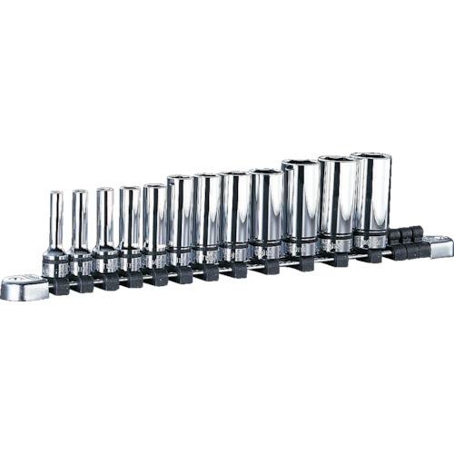 ■nepros 9.5sq.ディープソケットセット(12コ組) 差込数9.5mm 6角〔品番:NTB3L12A〕【8070562:0】[店頭受取不可]