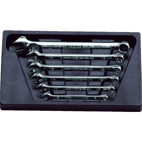 ■nepros コンビネーションレンチセット(6本組) 特殊鋼〔品番:NTMS206〕【8070590:0】[店頭受取不可]