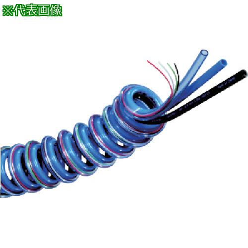 ■チヨダ 電線入りスリットスパイラル 6mm/使用範囲1210mm〔品番:3SSE625〕【8083489:0】[店頭受取不可]