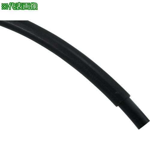 ■チヨダ CTPカバーチューブ 6mm/20m 黒〔品番:CTP6BK20M〕【8084699:0】[店頭受取不可]