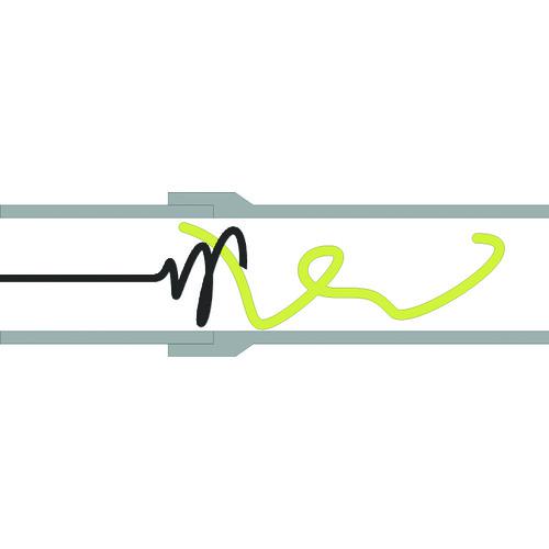 ■KANTOOL 排水管掃除機用交換先端ツール Bピック・アップ・ツール 85m×1.8m〔品番:PB2〕【8092493:0】[直送DS][店頭受取不可]