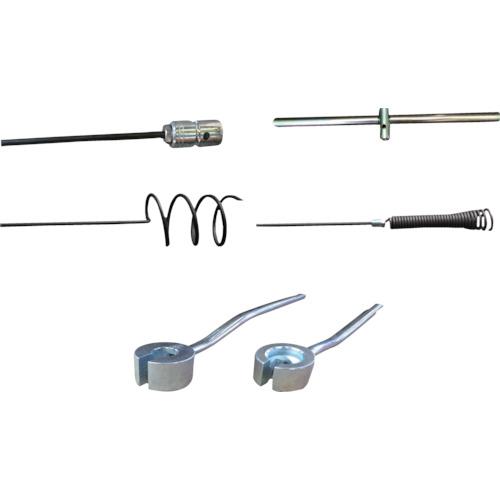 ■KANTOOL 排水管掃除機用交換先端ツール Bプラマーズ・コンパクト・セット〔品番:PC〕【8092502:0】[直送DS][店頭受取不可]