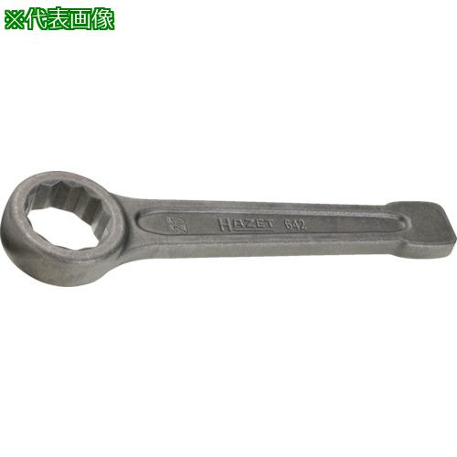 ■【在庫限り】HAZET 打撃めがねレンチ 対辺寸法70mm〔品番:64270〕【8132809:0】[店頭受取不可]