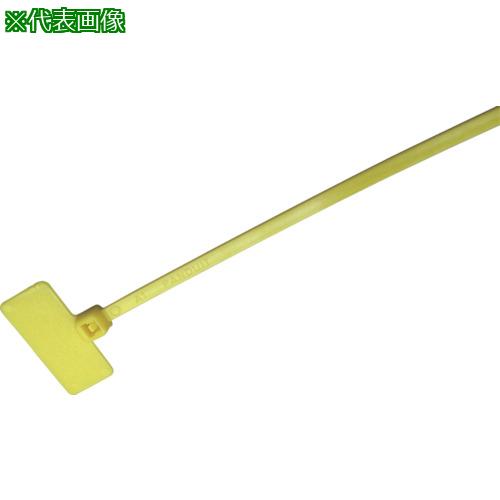 ■PANDUIT 旗型タイプナイロン結束バンド 黄 (1000本入)〔品番:PLF1MM4Y〕【8146449:0】[店頭受取不可] 14,573円