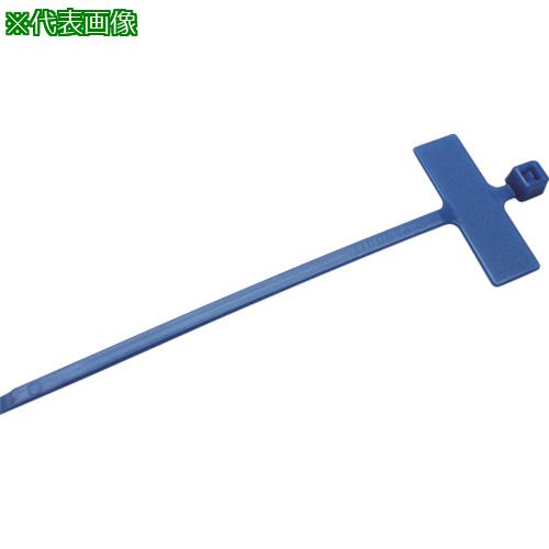 ■PANDUIT 旗型タイプナイロン結束バンド 青 (1000本入)〔品番:PLM1MM6〕【8146459:0】[店頭受取不可]