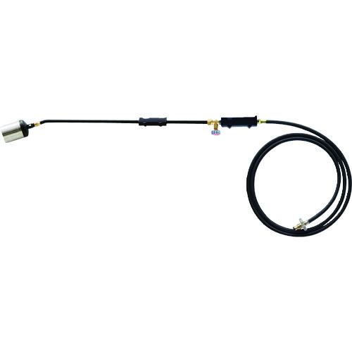 ■サカエ富士 プロパンバーナーセット 火口径Φ75mmホース3m〔品番:LS8〕【8162427:0】[店頭受取不可]