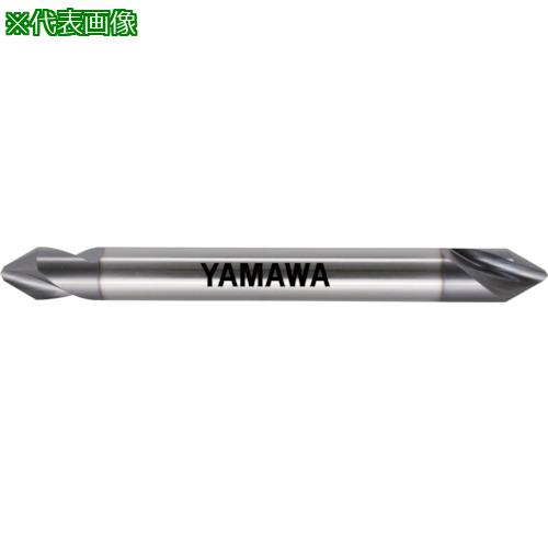 ■ヤマワ ロングシャンクコーティングポイントドリル PE-60° PE-SL V L100 10X3X60°〔品番:PESLVL10010X3〕【8168778:0】[店頭受取不可]