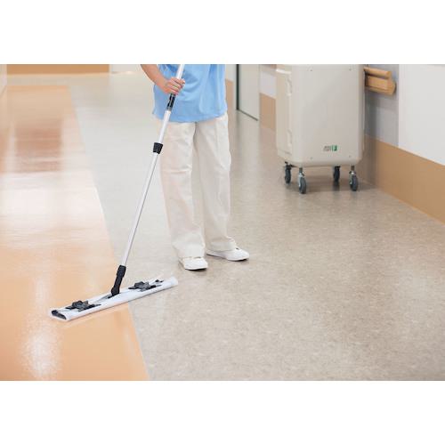 ■テラモト ライトモップ黒パイプ柄90cm[直送DS][店頭受取不可] □テラモト ライトモップ黒パイプ柄90cm〔品番:CL3520900〕8172918:0