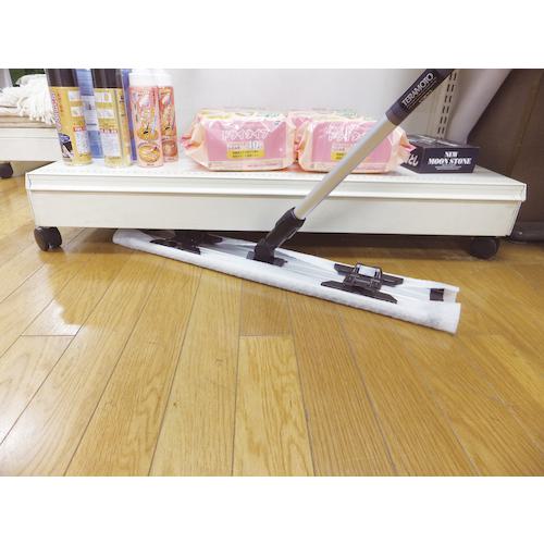 ■テラモト ライトモップ黒パイプ柄90cm[直送DS][店頭受取不可] □テラモト ライトモップ黒パイプ柄90cm〔品番:CL3520900〕8172918:0