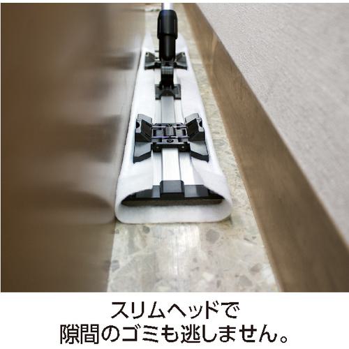 ■テラモト ライトモップ黒パイプ柄90cm[直送DS][店頭受取不可] □テラモト ライトモップ黒パイプ柄90cm〔品番:CL3520900〕8172918:0