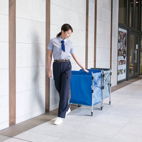 ■テラモト スタンディングカート(本体) 小 バンパー無し〔品番:DS2260500〕【8173067:0】[店頭受取不可] □テラモト スタンディングカート(本体) 小 バンパー無し〔品番