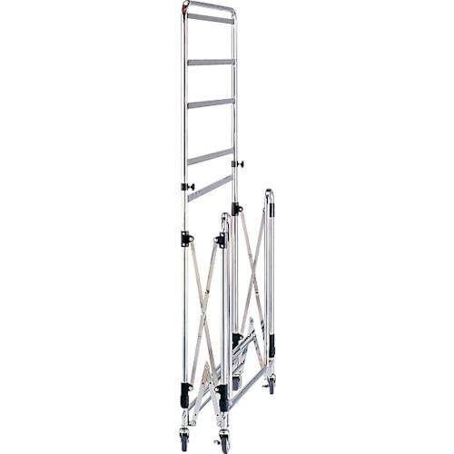 ■【在庫限り】テラモト モップ収納ラックL〔品番:CE4940300〕【8173135:0】[店頭受取不可]_1