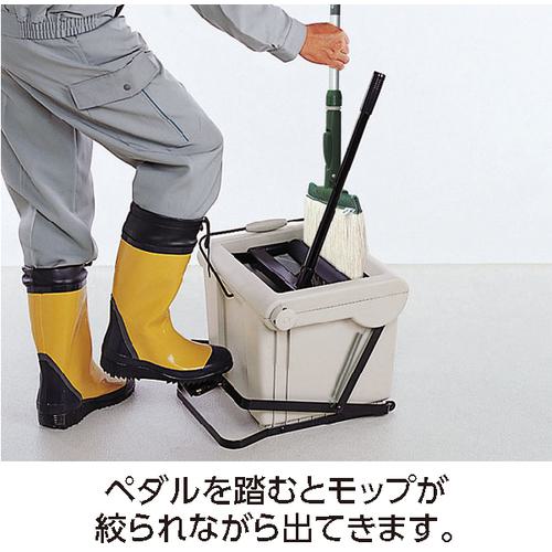■テラモト モップ絞り器 ステップスクイザー〔品番:CE4380000〕【8173062:0】[店頭受取不可]_4