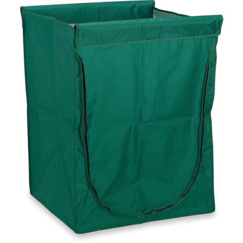 ■テラモト スタンディングカート(替袋E)緑 ファスナー付 大〔品番:DS2265601〕【8173077:0】[店頭受取不可]
